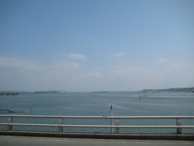 弁天島方面の眺め
